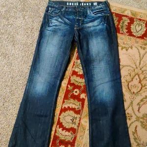 Men's Guess blue jeans, falcon boot cut size 34/32